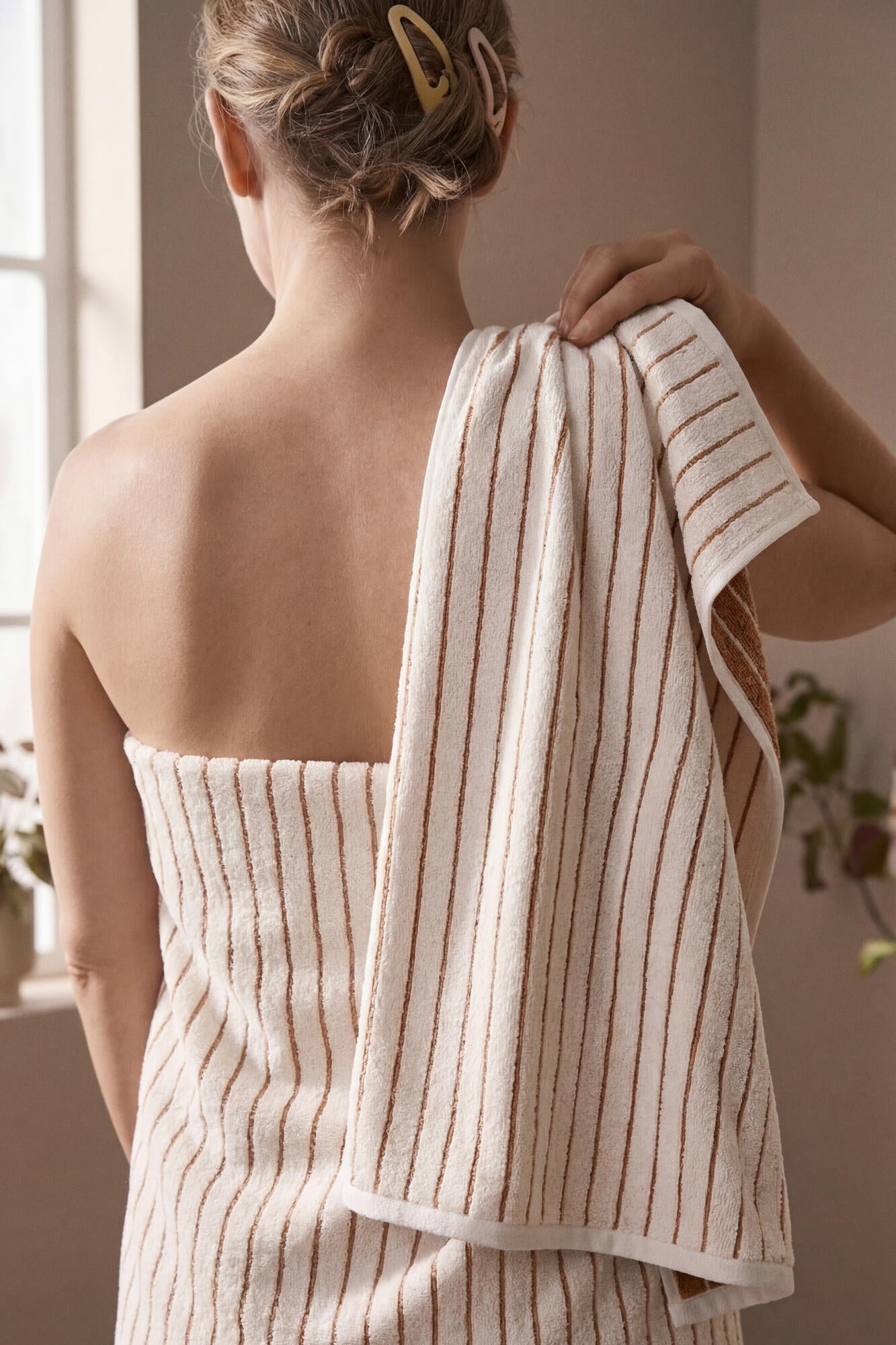 Soft håndklæde - Offwhite